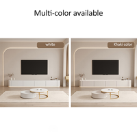 Meuble TV moderne Meuble TV en bois Console média de luxe Mobilier pour la maison Ensembles de salon Support TV