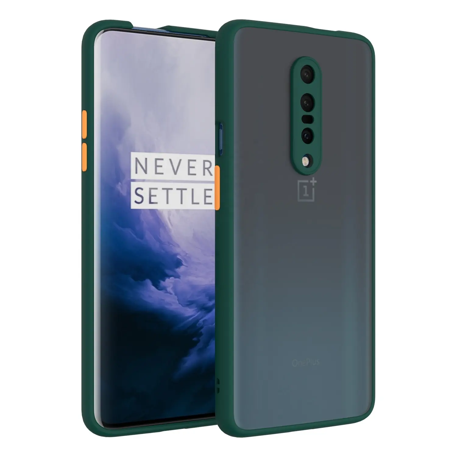 하이브리드 맞춤 연기 매트 액세서리 Celulares PC TPU OnePlus 7T 프로 5G mcLaren 7 8 Nord 6T