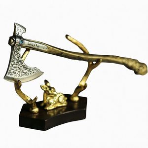 <strong>Gifts</strong> <strong>God</strong> <strong>of</strong> <strong>War</strong> Viking Leviathan Axe Miniature Ornament, Norse Mythology Sculpture <strong>Gift</strong> for Daddy, Boss, BF and Buddy - Product Image 1