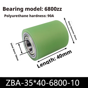 Rouleaux en caoutchouc polyuréthane PU moulés sur mesure à <span class=keywords><strong>prix</strong></span> d'usine pour presse d'impression - Product Image 4