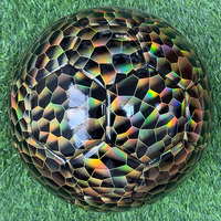Ballon de football en PU de haute qualité, thermocollé, surface en cuir imprimée au laser, tailles 5 et 4, cousu à la machine, promotions d'entraînement