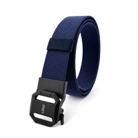 Ceinture tactique en nylon extensible légère et confortable pour hommes, avec boucle automatique à cliquet, personnalisable en gros