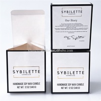 Fournisseur d'usine Boîte cadeau pour bougies Emballage papier Luxe Boîtes à bougies en papier kraft personnalisées avec impression couleur