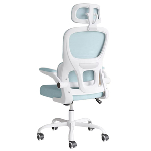 Multi-Function <strong>Mesh</strong> <strong>Gaming</strong> <strong>Chair</strong> - 360&deg; Rotating Computer <strong>Chair</strong> with Retractable Footrest - Product Image 1