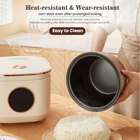 Cuisinière à riz multifonction 5L avec cuve intérieure antiadhésive saine pour la cuisine domestique