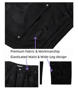 <span class=keywords><strong>Pantaloni</strong></span> Cargo Vintage da Uomo <span class=keywords><strong>con</strong></span> Grandi Tasche Laterali, <span class=keywords><strong>Pantaloni</strong></span> da Lavoro Rinforzati <span class=keywords><strong>con</strong></span> Rivetti Metallici e Logo Personalizzato - Product Image 3