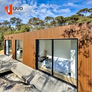 Hôtel villa de luxe personnalisé de 40 pieds petite maison conteneur préfabriquée en acier léger parfaite pour la maison ou le bureau - Product Image 1