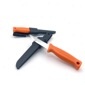<span class=keywords><strong>Couteau</strong></span> <span class=keywords><strong>de</strong></span> survie et <span class=keywords><strong>de</strong></span> <span class=keywords><strong>plongée</strong></span> en acier inoxydable, essentiel pour la <span class=keywords><strong>plongée</strong></span> sous-marine, élégant, avec manche en plastique et étui en plastique - Product Image 3