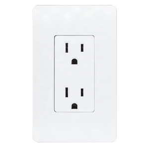 Luminex-enchufe de pared con placa de uso doméstico, NEMA5-15R de grado <span class=keywords><strong>residencial</strong></span>, 15A, 125V - Product Image 1