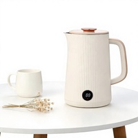 Bouilloire électrique électronique de 1,7 L avec affichage de la température LVD et commande par écran tactile