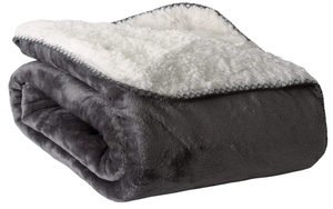 ผ้าเช็ดตัวดูดซับผ้ากำมะหยี่ขนแกะเชอร์ปาผ้าห่มสัตว์เลี้ยงกันน้ำซักได้3ชั้น - Product Image 6