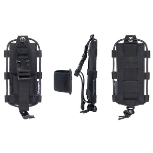 आइडोगर 500d नायलॉन सामरिक रेडियो पाउच अनुकूलन योग्य लुभावनीय लुभावनी पिघला होल्स्टर - Product Image 2