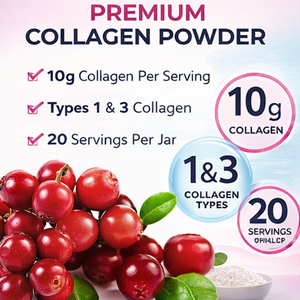 Muestra Gratuita de Colágeno Natural en Polvo, Multi-Péptidos, Colágeno Marino en Polvo con Vitamina C para el Cuidado Diario - Product Image 2