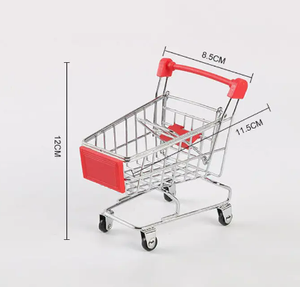 9 colori Mini bambini bambini carretto a mano simulazione supermercato carrello della spesa bambino finta gioca giocattoli <span class=keywords><strong>passeggino</strong></span> per bambole finta giocattolo - Product Image 3
