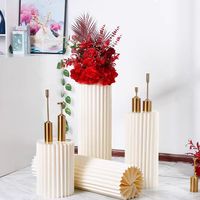 Offre Spéciale : Support de Présentation Pliant en Papier, Colonne Romaine Démontable pour Décoration de Fond de Mariage et Fête d'Anniversaire, Style Européen