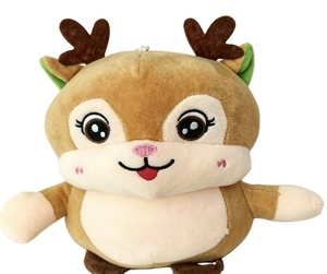 Peluche de Vaca Rosa Sonic de 18 cm, Fabricación Personalizada, Animales de Peluche Súper Suaves, Muñecos de Peluche para Mascotas - Product Image 2