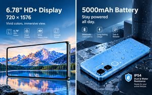 Smartphone 5G Global Débloqué Dernière Génération Hot 70 Pro avec Carte SIM et Caméra IA - Product Image 6