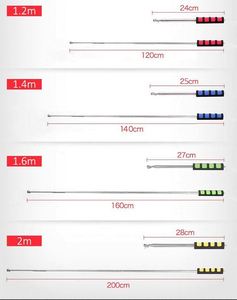 High Quality Adjustable Durable Handheld Tour Guide <b>Flag</b> Telescoping Stick Extendable Stainless Portable Flagpole - Product Image 6