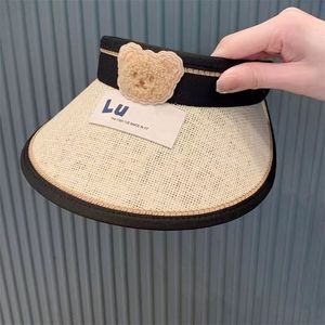 หมวกกันแดดปีกกว้างระบายอากาศได้ดีสำหรับเด็ก ลายหมี สำหรับเด็กอายุ 1-6 ปี - Product Image 2