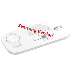 Soporte de cargador inalámbrico 3 en 1 plegable de la mejor Promoción del año 2024, almohadilla de carga rápida inalámbrica para iPhone,<span class=keywords><strong>Airpods</strong></span> e iWatch - Product Image 2