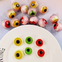 Fabrieksdirect Ballenvormige Zure Fruit Smaak Meerkleurige Gummy Candy Zak OEM Private Label Groothandel Exporteur HACCP
