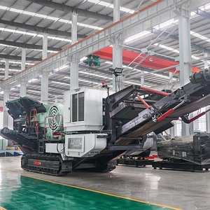 モバイルクローラ式砕石プラント石炭ボーキサイト材料処理ジョークラッシャークローラ式モバイルインパクトクラッシャーマシン - Product Image 1