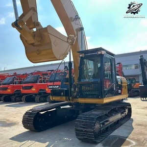 Excavatrice sur chenilles d'occasion CAT323D2L, 23 tonnes, godet de 1,2 m³, marque japonaise d'origine, grande excavatrice de construction, faible nombre d'heures, bon état - Product Image 5