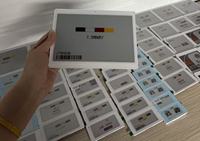Étiquette électronique de rayon COMPAX 7,5'' 4 couleurs, étanche IP65, affichage numérique E-Paper, Bluetooth BLE sans fil (ESL)