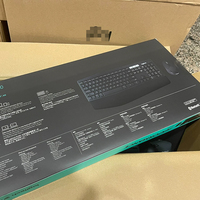 Clavier et souris sans fil pour jeux Logitec-h Multi-Device Multi-Tasking MK850, combo pour ordinateur portable tout-en-un
