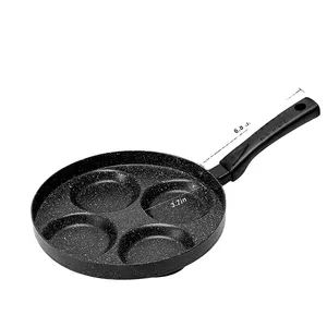 1pc Japanese Omelette Pan, Ceramic Non Stick Frying Pan, 3