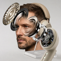 Écouteurs intra-auriculaires TWS ultra-minces Brightblue Factory Private Mold S49 ANC à réduction active du bruit pour écouteurs 6.0, étanches IPX5