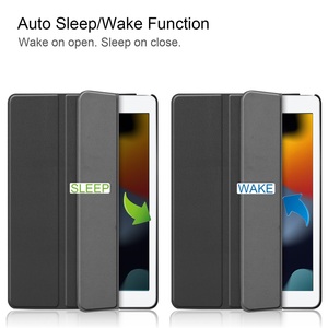 Para <span class=keywords><strong>Apple</strong></span> <span class=keywords><strong>iPad</strong></span> 10,2 "<span class=keywords><strong>9</strong></span> <span class=keywords><strong>2021</strong></span> 8th Generation 2020 Smart Stand Funda resistente Funda de cuero PU - Product Image 3