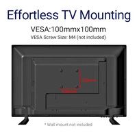 22 "RV Web OS Smart TV 1.5G 8G téléphone miroir Marine Caravana Android télévision ensemble montage mural Camping en plein air 12V DC voiture TV