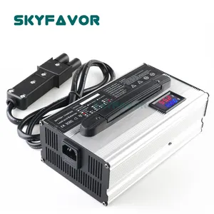 Dropshipping product 100ah lifepo4 battery charger 24V 25A fast automatic 8S lifepo4 battery pack charger for 24V lfp battery