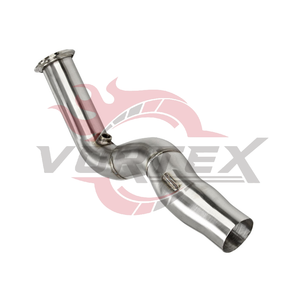 SS304ของกระแสน้ำวนท่อระบายความร้อนสเตนเลสสตีลสำหรับ G80 M3 F80 M4 G82 S55 F82 S58ระบบเทอร์โบคู่ไหลสูง - Product Image 2