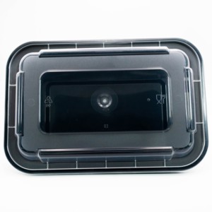 Contenedor Rectangular Desechable de Plástico PP de Alta Calidad para Microondas, Caja de Almacenamiento de Alimentos de 24 Oz - Product Image 1
