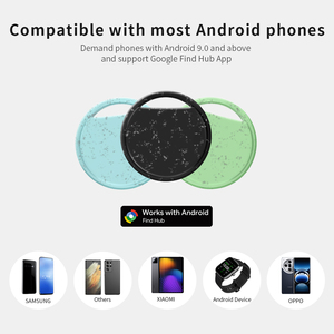 RSH Localizzatore GPS Intelligente <span class=keywords><strong>Google</strong></span> Find My Tag con Logo Personalizzato Simile ad Air Tag per Android Trova Chiavi Bagagli Animali Domestici Cani - Product Image 2