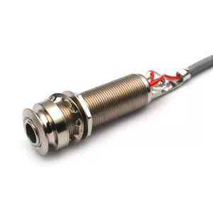 Split-type Celluloid Duurzame Endpin-uitgangskabel 3-pins mannelijke XH-stekker 6,35 mm stereo jack Akoestische gitaar Pickup EQ Luthier-onderdelen - Product Image 2