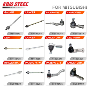 Autoteile Rack End Äußere innere Spurs tange enden rechts links Stahl für Mitsubishi Canter Montero L200 Colt 2000I Pajero Sport - Product Image 2