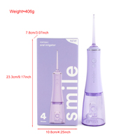 OEM Nouveau Jet d'eau électrique 300ml Meilleur irrigateur buccal dentaire Nouveau modèle en gros IPX7 Jet d'eau pour blanchir les dents Pik Water Flosser