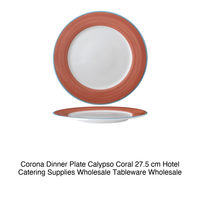 Assiette plate Calypso Coral 27,5 cm Corona