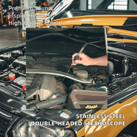 Stéthoscope HMYL HM-QG Classe I pour automobiles et chariots, sonde cylindrique étendue de 22 cm, détection manuelle, certifié CE, garantie 1 an