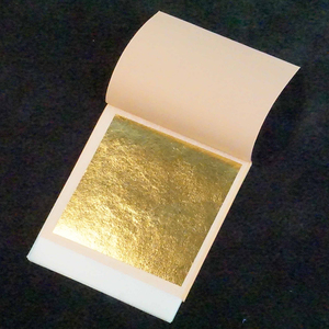 <span class=keywords><strong>Oro</strong></span> puro commestibile di alta qualità e foglia d'argento per la decorazione della pasticceria e della torta - Product Image 4
