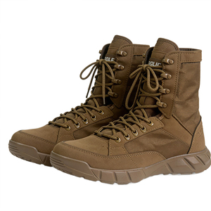 Botas Tácticas DF22 para Hombre, Impermeables, de Lona, para Senderismo al Aire Libre, Color Marrón, para Todas las Estaciones - Product Image 1