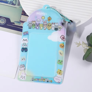 KPOP Manchons de protection créatifs en acrylique Cartoon Cartes d'identité de crédit Étui de protection <span class=keywords><strong>Gidle</strong></span> Babymonster S.COUPS WONWOO Fans Cadeaux - Product Image 5