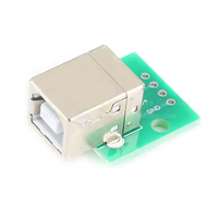 Micro Mini USB a macho 2,0 3,0 conector hembra a 2,54mm DIP PCB convertidor adaptador Breakout Board