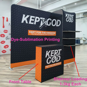 Alüminyum tüp 10x10 aracı ücretsiz taşınabilir sergi germe kumaş fuar ekipmanı - Product Image 4