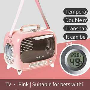 360 °   Mochila Transpirable de Grado Aeronáutico con Vista Panorámica para Mascotas, para Uso en Ambos Hombros, Transportín para Mascotas para Viajes Espaciales - Product Image 5