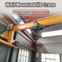 Grue à flèche électrique efficace Wanlong 1-5t de nouvelle génération avec moteur à roulement à billes et hauteur de levage de 30 m