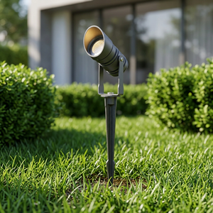 Lumière LED de jardin paysagère à piquet, étanche IP67, en aluminium, AC 85-265V, blanc chaud, 3W, CRI 82, 500 lumens, 60° de faisceau - Product Image 5
